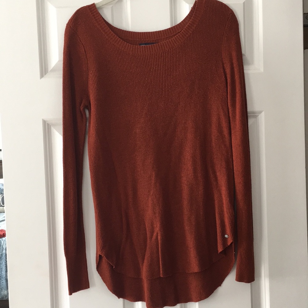 American Eagle Long sleeve thin thermal sweater